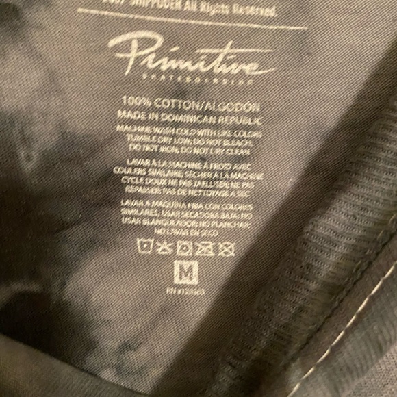 Primitive x Naruto Sasuke Tie Dye shirt M - Picture 5 of 5